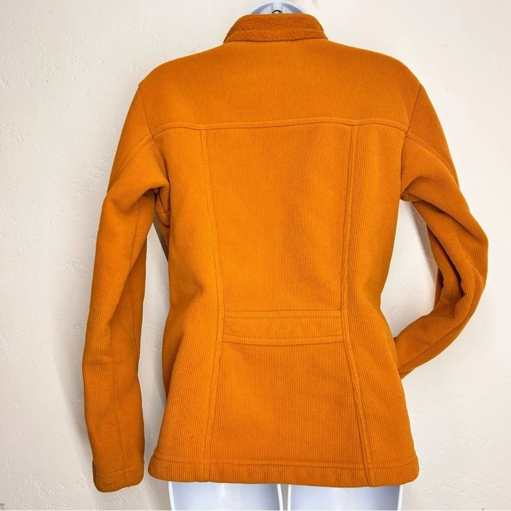 Patagonia Vintage Women’s Synchilla Fleece Full-Zip Jacket Size M Rust Orange